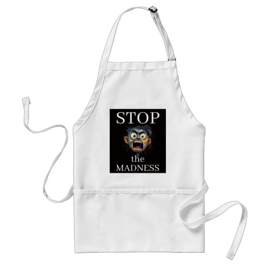 Stop the Madness Apron スタンダードエプロン (正面)