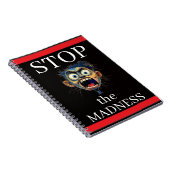 Stop the Madness Notebook ノートブック (右側)