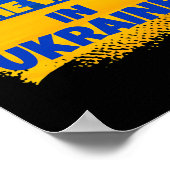 Stop The War In Ukraine - Peace In The World - Fla ポスター (角)