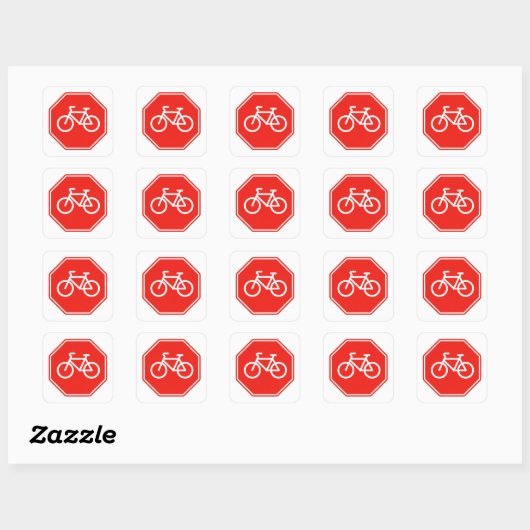 Stop vélo  スクエアシール (シート)