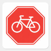 Stop vélo  スクエアシール (正面)