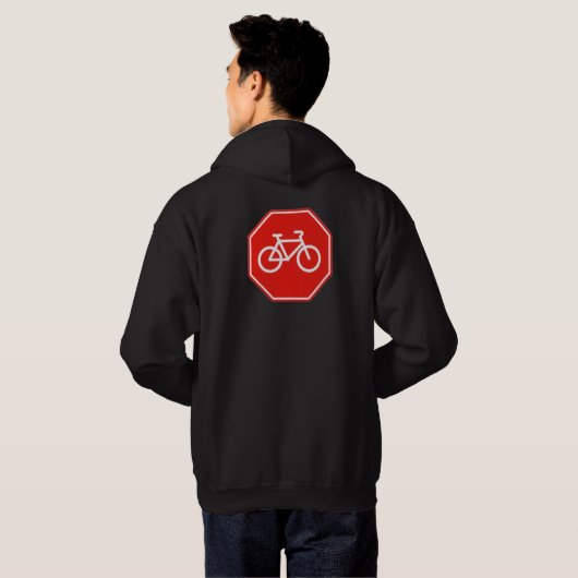 Stop vélo hoodies パーカ (裏面フル)