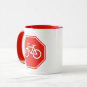 Stop vélo mug マグカップ (正面左)