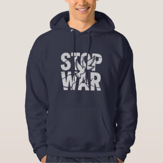 "STOP WAR" ピースダブルのTシャツ パーカ