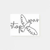 Stop War ポストイット (正面)