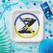 Stop war in Ukraine Throw Pillow ペーパープレート (パーティー)