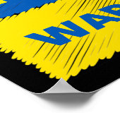 Stop War - Save Ukraine - Stop The War In Ukraine  ポスター (角)