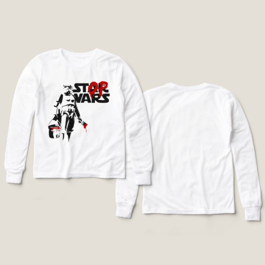 Stop Wars Parody Logo (デザイン 正面＆背面)