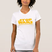 Stop Wars Parody Logo Tシャツ (正面)
