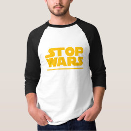 Stop Wars Parody Logo Tシャツ
