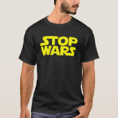 Stop Wars Peace Anti War Positive Vibe No War Ukra Tシャツ (正面)