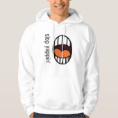 " Stop Yappin' " / pullover hoodie  パーカ (正面)