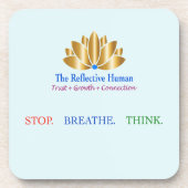 StopBreatheThink コースター (正面)