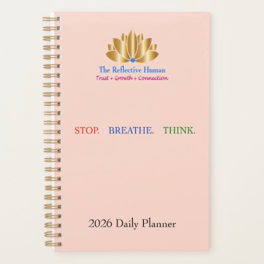 StopBreatheThink Planner プランナー手帳 (正面)