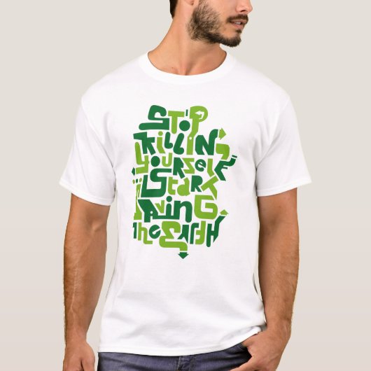 stopkillingyaself_2f tシャツ (正面)