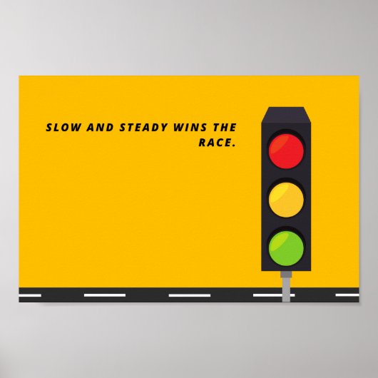 Stoplight Creative Quote ポスター (正面)