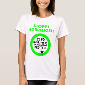 Stoppt Borreliose Tシャツ