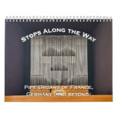 Stops Along the Way - Pipe Organ calendar カレンダー (カバー)