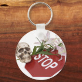 StopSignSafety051409 キーホルダー (正面)