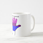#StopTheSilence コーヒーマグカップ (正面右)