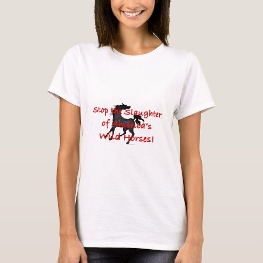 StopTheSlaughter Tシャツ (正面)