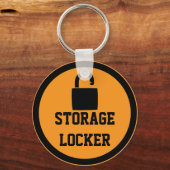 Storage Locker Orange キーホルダー (正面)