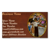 Store - 1940年の両方向のCandy マグネット名刺 (正面)