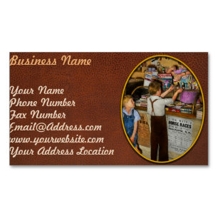 Store - 1940年の両方向のCandy マグネット名刺