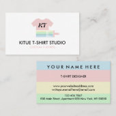 Store Apparels Shirt熱転写ビニル 名刺 (正面/裏面)