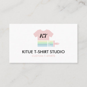 Store Apparels Shirt熱転写ビニル 名刺