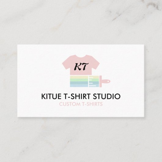 Store Apparels Shirt熱転写ビニル 名刺 (正面)