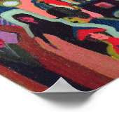 Store in the Rain | Ernst Ludwig Kirchner ポスター (角)