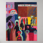Store in the Rain | Ernst Ludwig Kirchner ポスター (正面)