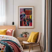 Store in the Rain | Ernst Ludwig Kirchner ポスター