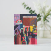 Store in the Rain | Ernst Ludwig Kirchner ポストカード (スタンド正面)