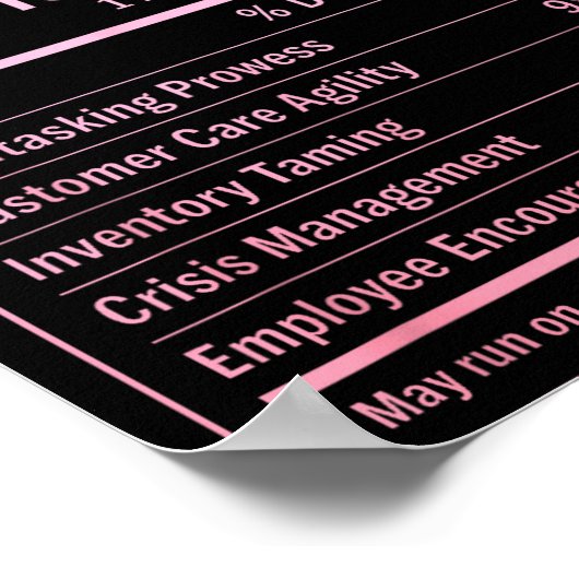 Store Manager  ポスター (角)