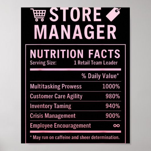 Store Manager ポスター (正面)