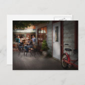 Storefront - Frenchtown, NJ – 趣のあるビストロで ポストカード (正面/裏面)