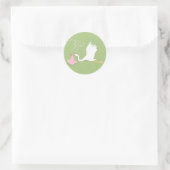 Storkがガールステッカーを配信 ラウンドシール (バッグ)