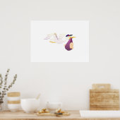 Storkによるベビー ポスター (キッチン)