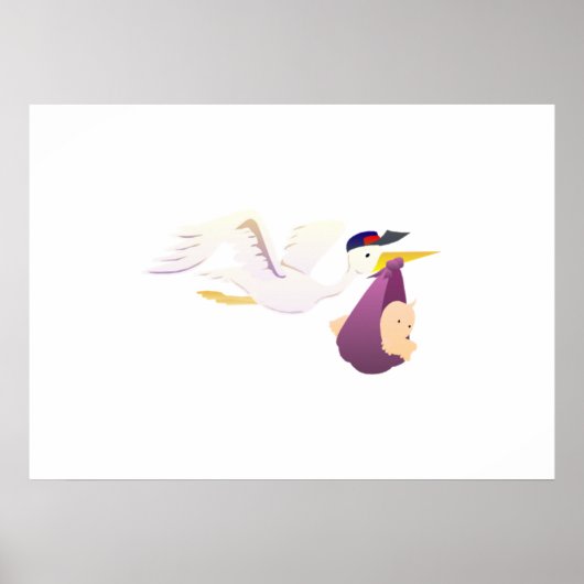 Storkによるベビー ポスター (正面)