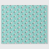 Stork特殊配信ベビーリビールブルーピンクパーティー ラッピングペーパー (フラット)