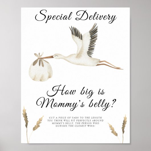 Stork – どのように大きいママのベリーゲーム ポスター (正面)