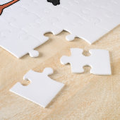 Stork as先生with Book ジグソーパズル (側面)