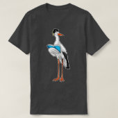 Stork as先生with Book Tシャツ (デザイン正面)