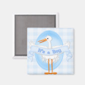 Stork It's a Boy Magnet マグネット (正面/裏面)