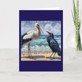 Stork Raven Mad – Beach Bird Banter カード