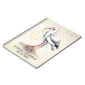 Stork Special Delivery Notebook (Neutral) ノートブック (左側)