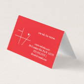 Stork Speed Liner Business Card 名刺 (裏面)