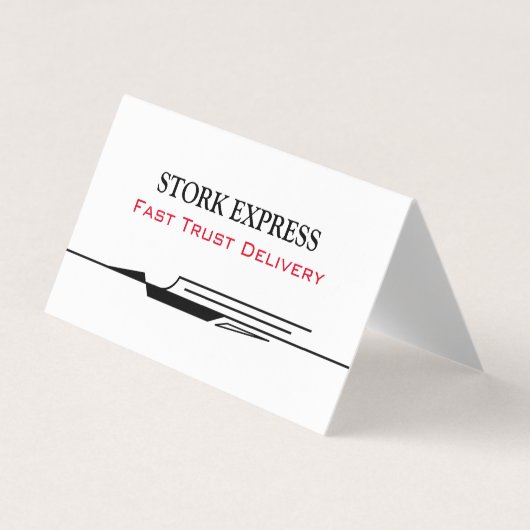 Stork Speed Liner Business Card 名刺 (正面)